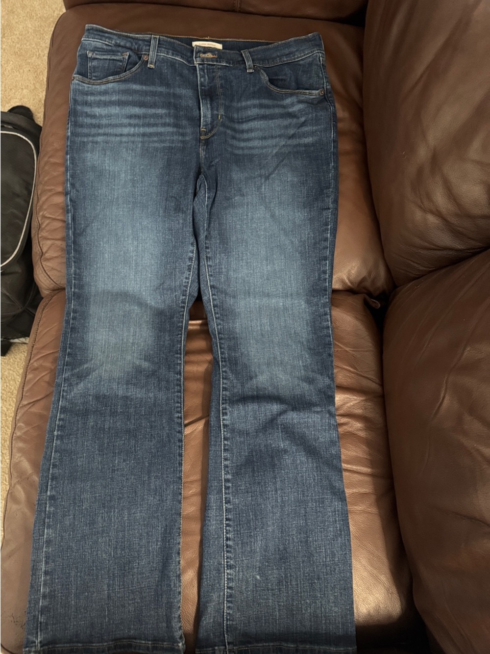Levi's Dark Blue Bootcut Jeans